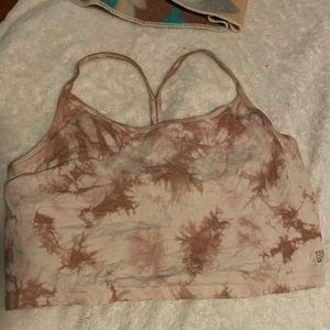 VS Pink bralette cami and leggings